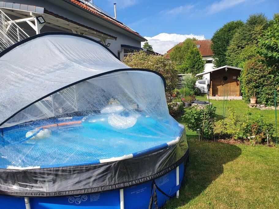 Kornhaus - Schoene Ferienwohnung Mit Pool, Kamin Und Terrasse 괴팅겐 외부 사진